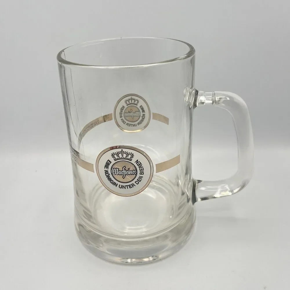 Warsteiner Glass Pint Tankard Glass Germany